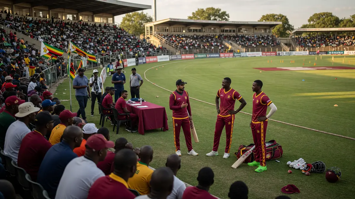 Zimbabwe name Sikandar Raza-led T20I squad for India series in Harare visual guide